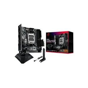 ASUS, Asus ROG STRIX X870-I Gaming WIFI (AM5) Mainboard Sockel (PC) AMD® AM5 Formfaktor (Details) ATX Mainboard-Chipsatz AMD®
