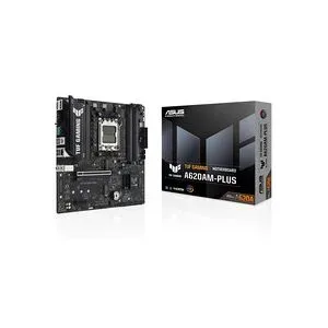 ASUS, Asus TUF A620AM-PLUS Mainboard Sockel (PC) AMD® AM5 Formfaktor (Details) Micro-ATX Mainboard-Chipsatz AMD® A620A