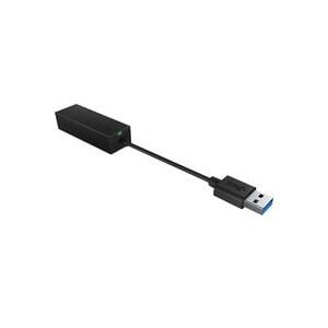 ICY BOX, IB-AC501a, USB 3.0 (Type-A) zu Gigabit Ethernet Lan Adapter, schwarz