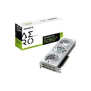 Gigabyte, Gigabyte Grafikkarte "GeForce RTX 5060 Ti AERO OC 8G Grafikkarte – 8 GB GDDR7, 128 Bit, PCI-"