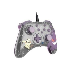 Hori, HORI Nintendo Switch 2 HORIPAD Turbo (Pokémon: Gengar und Mimigma) Controller Silber/Violett/Weiss für 2, Switch, OLED, PC