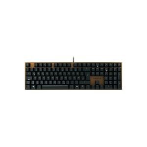 Cherry, CHERRY KC 200 MX Kabelgebunden Tastatur Deutsch, QWERTZ, Windows® Schwarz, Bronze