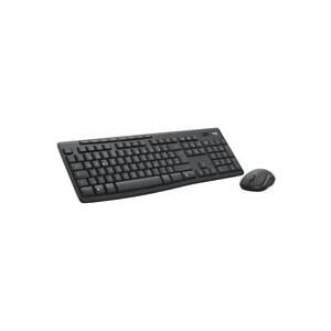 Logitech, Logitech MK370 Combo for Business Bluetooth® Tastatur, Maus-Set Spritzwassergeschützt, Geräuscharme Tasten Deutsch,