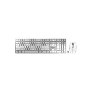 CHERRY, CHERRY JD-9100EU-1 Kabellos, Funk Tastatur, Maus-Set US-Englisch, QWERTY Weiß