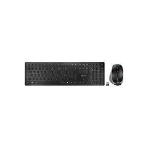 Cherry, CHERRY DW 9500 SLIM Bluetooth® Tastatur, Maus-Set Deutsch, QWERTZ Schwarz