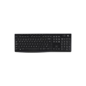 Logitech, Logitech - Wireless Keyboard K270 - Deutschland, Schwarz