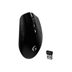 Logitech, Logitech G305 Kabellose Optische Maus für Rechtshänder 6 Taste LIGHTSPEED Schwarz