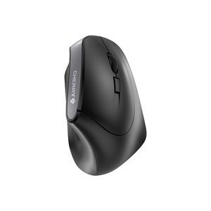CHERRY, CHERRY MW 4500 Ergonomische Maus Funk Optisch Schwarz 6 Tasten 1200 dpi Ergonomisch