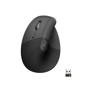 Logitech, Logitech Lift Left Vertical Ergonomic Mouse Ergonomische Maus Bluetooth®, Funk Optisch Graphite 6 Tasten 4000 dpi