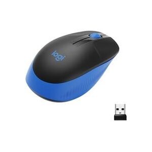 Logitech, Logitech M190 Maus Funk Optisch Blau 3 Tasten 1000 dpi