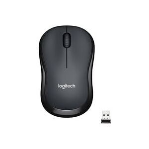 Logitech, Logitech M220 Silent Kabellose Optische Maus Beidhändig 3 Tasten 2.4 GHz Anthrazit