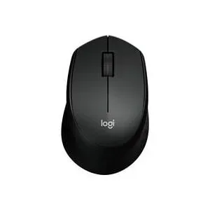 Logitech, Logitech B330 Silent Plus Kabellose Optische Maus für Rechtshänder 3 Tasten 2,4 GHz Schwarz