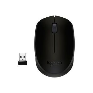 Logitech, Logitech B170 OEM Maus Funk Infrarot Schwarz 3 Tasten 1000 dpi Integriertes Scrollrad