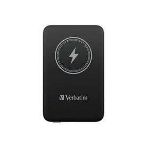 Verbatim, Verbatim Charge n Go Magnetic Wireless Powerbank 10000 mAh Fast Charge, Quick Charge 3.0, USB PD 3.0, Adaptive Fast