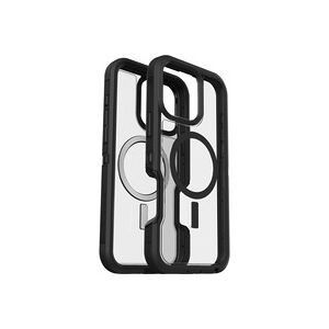 Otterbox, Otterbox Defender XT Backcover Apple iPhone 16 Pro Max Schwarz, Transparent MagSafe kompatibel, Stoßfest 77-96124