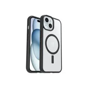 Otterbox, Otterbox React Magsafe Backcover Apple iPhone 17e, iPhone 16e, iPhone 15, iPhone 14, iPhone 13 Transparent, Schwarz