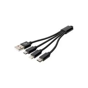 Digitus, DIGITUS - 3-in-1 Ladekabel