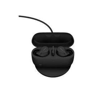 Jabra, Jabra Evolve2 Buds In Ear Kopfhörer Bluetooth® Stereo Schwarz Mikrofon-Rauschunterdrückung, Noise Cancelling Ladecase,