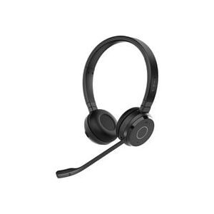 Jabra, Jabra Evolve 65 TE On Ear Headset Bluetooth® Schwarz Noise Cancelling Headset Computer