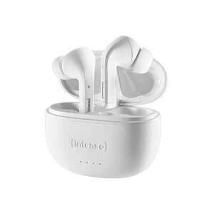 Intenso, INTENSO White Buds Wirel. Earphones 3720302 T302A, ANC, white