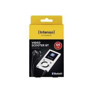 Intenso, Intenso Intenso MP3 Videoplayer 64GB Music Walker MP3-Player 64 GB Weiß Bluetooth®