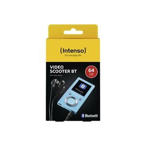 Intenso, Intenso Intenso MP3 Videoplayer 64GB Music Walker MP3-Player Blau