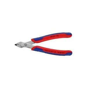 Knipex, Elektronikseitenschneider Super-Knips® INOX L.125mm Form 2 Facette nein