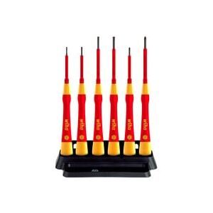 Wiha, Wiha Wiha PicoFinish, 360 g Elektriker, VDE, Elektronik- u. Feinmechanik Schraubendreher-Set 7teilig Kreuzschlitz