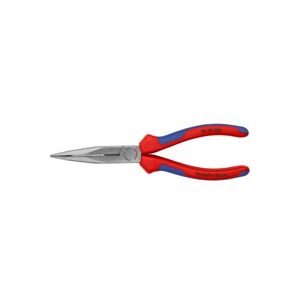 Knipex, Knipex 26 22 200 Werkstatt Flachrundzange 40° gebogen Vanadium Elektrostahl 200 mm