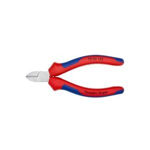 Knipex, Knipex 70 05 125 Werkstatt Seitenschneider mit Facette 125 mm