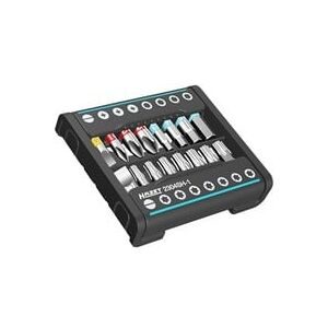 Hazet, Hazet 2304SH-2 Bit-Set 16teilig Schlitz, Innen T-Profil, Kreuzschlitz Pozidriv inkl. Bithalter