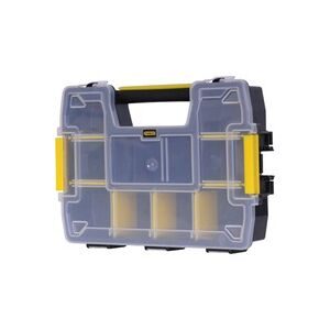 Stanley®, STANLEY Stanley STST1-70720, Schwarz, Transparent, 295 mm, 215 mm, 65 mm Sortimentskoffer (L x B x H) 295 x 215 x 65 mm