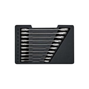 Bosch Professional, Bosch Professional 1.600.A02.AU0 PRO Doppel-Ringratschenschlüssel-Satz 10teilig Schlüsselweite (Metrisch) 8 - 19 mm