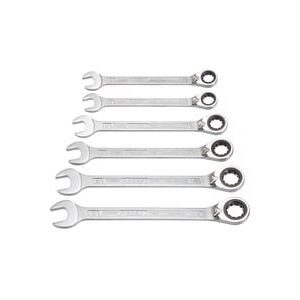 Hazet, Hazet 606/6-1 Knarren-Ring-Maulschlüssel-Satz 6teilig Schlüsselweite (Metrisch) 21 - 32 mm
