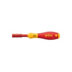 Wiha, Wiha Wiha 2831 - Schraubendrehergriff - 6 mm VDE Umsteckgriff Griff-Durchmesser: 30 mm Grifflänge: 11 mm