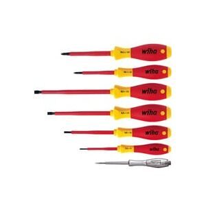 Wiha, Wiha 320N K7 VDE Schraubendreher-Set 7teilig Schlitz, Kreuzschlitz Phillips