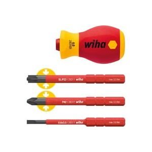 Wiha, Wiha SB 2831-0101 VDE Umsteckgriff Griff-Durchmesser: 34 mm Passend für (Serie Schraubendreher): Wiha Torque, Wiha