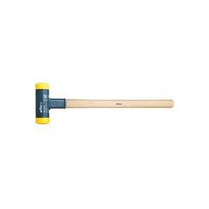 Wiha, Wiha Wiha 800, Blau, Gelb, 4,55 kg 02101 Vorschlaghammer mittelhart, rückschlagsfrei 4580 880 mm 1 St.