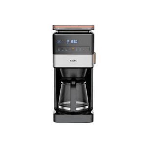 Krups, Krups KRUPS - KM 8428 Grind Aroma XL - Kaffee-Vollautomat Kaffeemaschine Schwarz, Silber Fassungsvermögen Tassen=18 mit