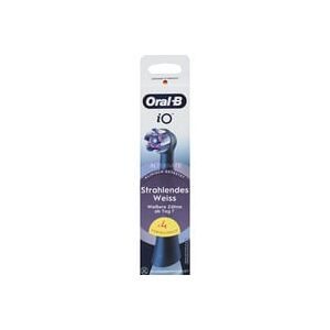 Oral-B, Oral-B Aufsteckbürste "iO Radiant White Black 4 Stück"