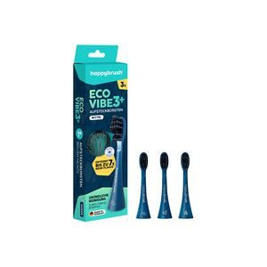 Happybrush, happybrush Aufsteckbürste "ECO VIBE 3 3 Stück"