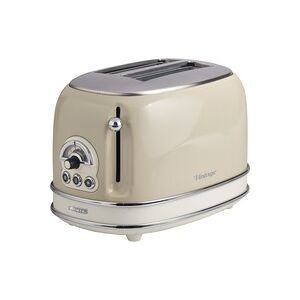 Ariete, Ariete Toaster "Vintage 2 Schlitze, Beige" für 2 Scheiben 810 W Lieferung mit passendem CH-Fixadapter