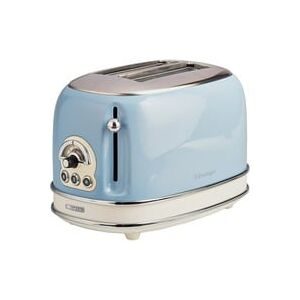 Ariete, Ariete Toaster "Vintage 2 Schlitze, Blau" für 2 Scheiben 810 W Lieferung mit passendem CH-Fixadapter