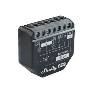 Shelly, Shelly 2PM Gen4 Shelly Steuergerät Bluetooth, Wi-Fi, ZigBee