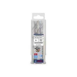 Bosch Accessories, Bosch Accessories 2608595078 2608595078 HSS Metall-Spiralbohrer 10.5 mm Gesamtlänge 133 mm geschliffen DIN 338
