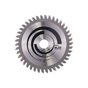 Bosch Accessories, Bosch Accessories Multi Material 2608641195 Hartmetall Kreissägeblatt 130 x 20 x 2 mm Zähneanzahl: 42 1 St.