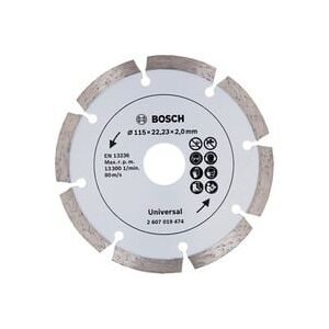 Bosch Accessories, Bosch Accessories 2607019474 Bosch Power Tools Diamanttrennscheibe Durchmesser 115 mm Bohrungs-Ø 22.23 mm
