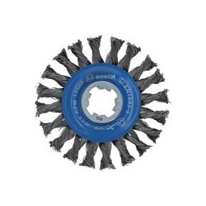 Bosch Accessories, Bosch Accessories Scheibenbürste Heavy for Metal X-LOCK, gezopft, 115 mm, 0,5 mm, 12 mm Bosch Power Tools 2608620731 1