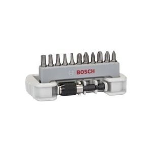 Bosch Accessories, Bosch Accessories 2608522129 Bit-Set 12teilig Kreuzschlitz Phillips, Kreuzschlitz Pozidriv, Innen-Sechsrund (TX)