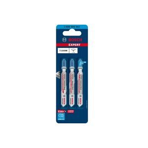 Bosch Accessories, Bosch Accessories 2608900562 EXPERT ?Stainless Steel? T 118 EHM Stichsägeblatt, 3 Stück 3 St.